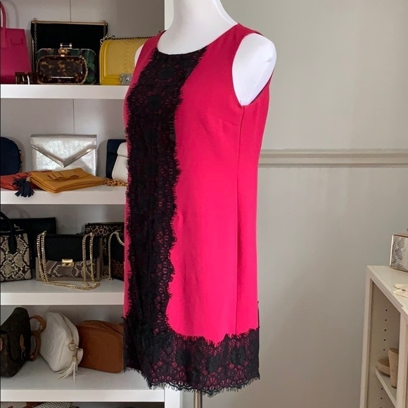 Ann Taylor LOFT Lace Trim Dress - Picture 4 of 6